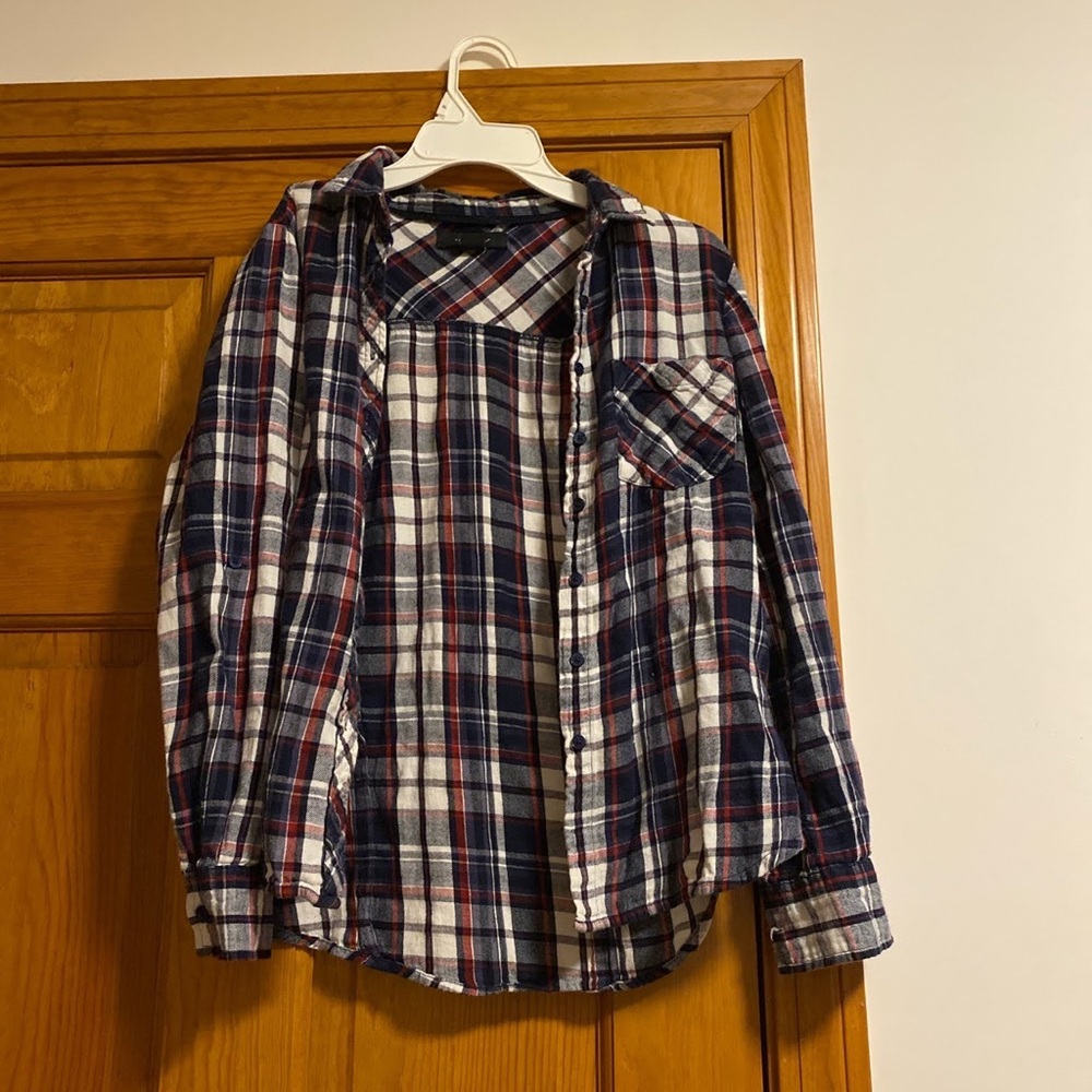 Red White Blue Flannel